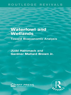 cover image of Waterfowl and Wetlands